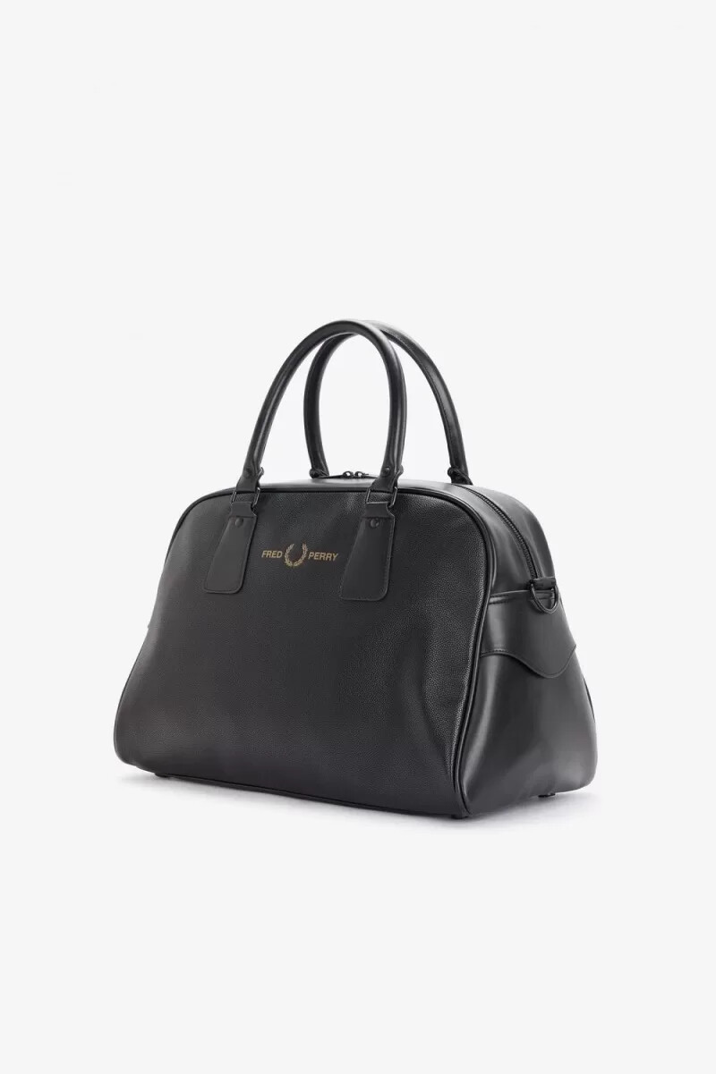 fred perry scotch grain grip mens bags black