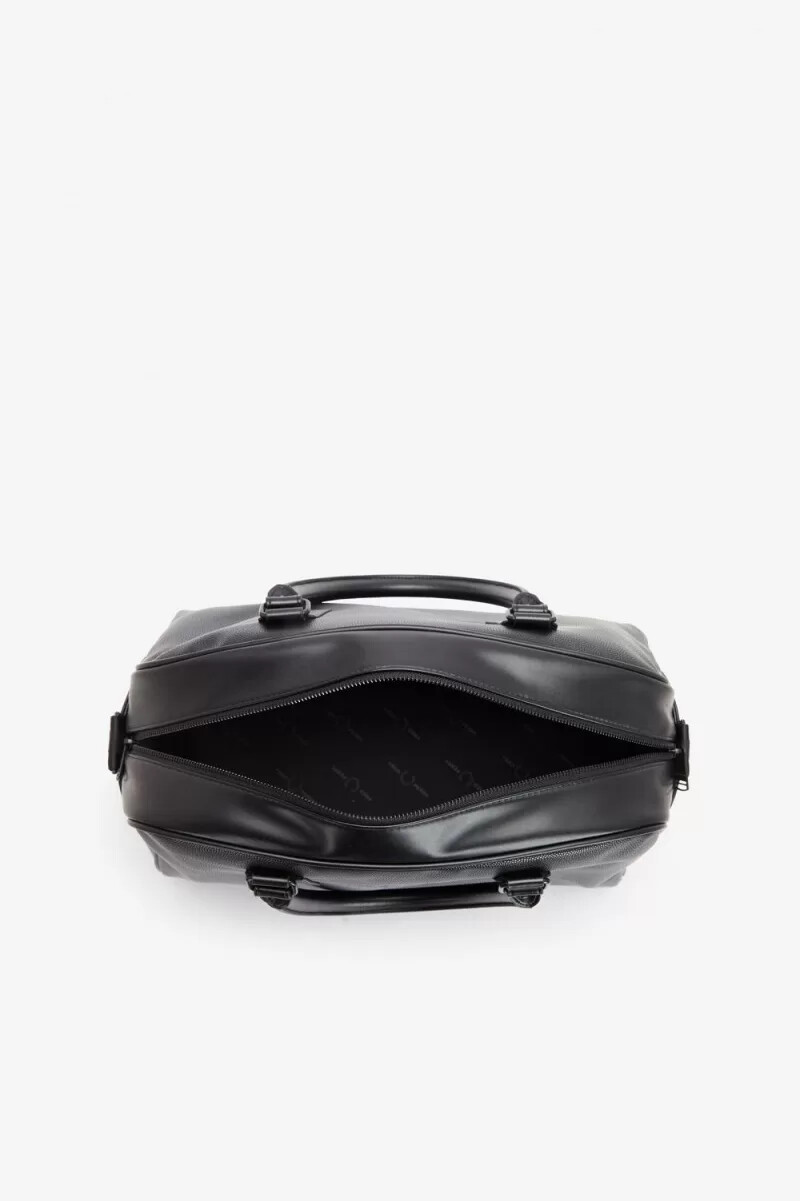 fred perry scotch grain grip mens bags black
