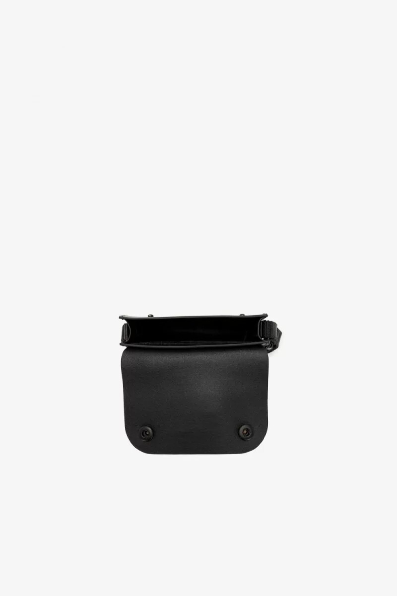 fred perry burnished leather mens bags black