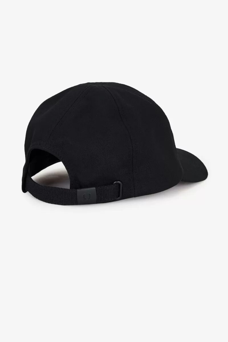 fred perry graphic branded twill mens caps black warm grey