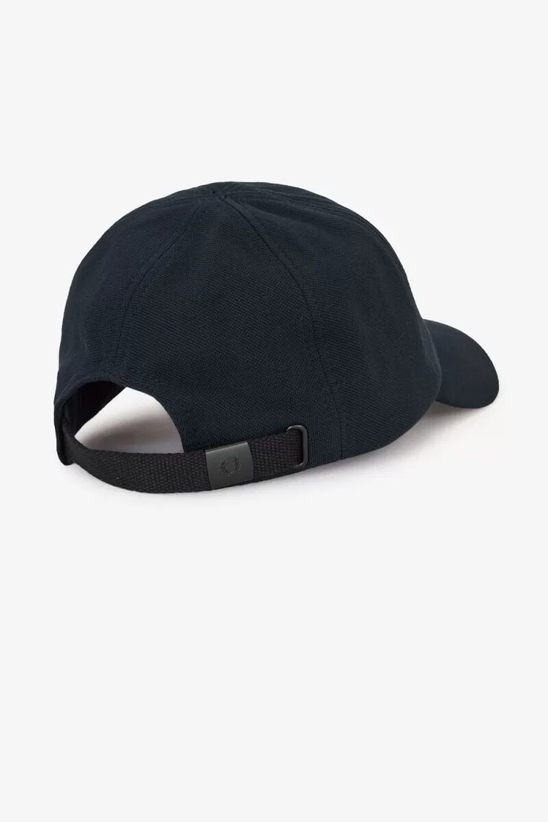 fred perry classic pique mens caps navy brown
