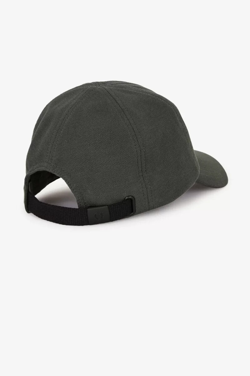 fred perry classic pique mens caps field green oatmeal