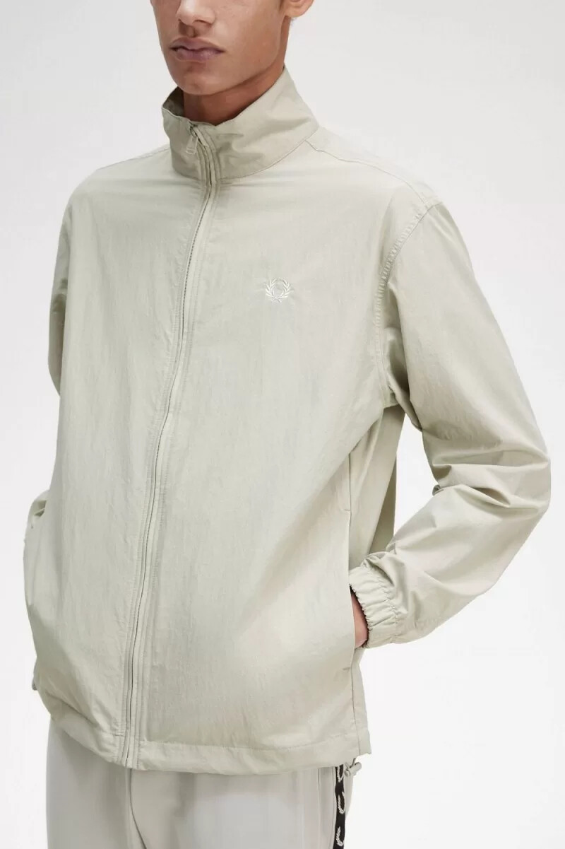 fred perry woven track mens jackets light mint