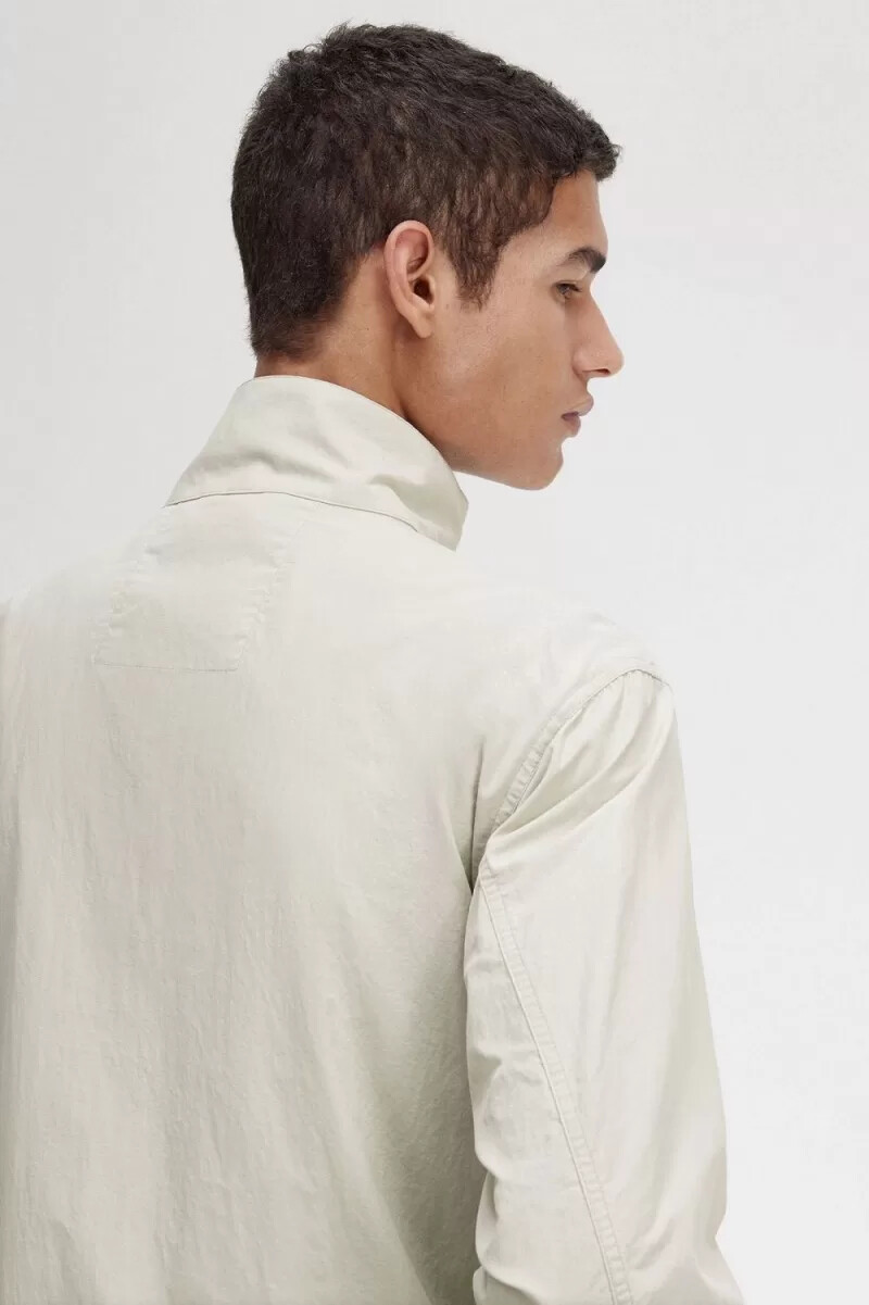 fred perry woven track mens jackets light mint