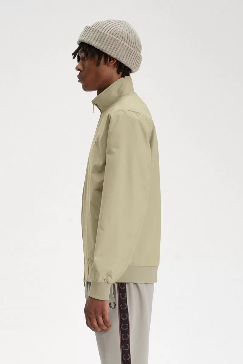 fred perry brentham mens jackets warm grey
