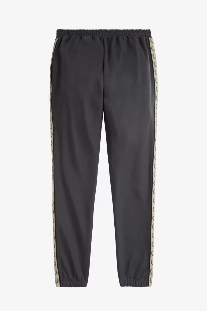 fred perry contrast tape track mens pants anchor grey black