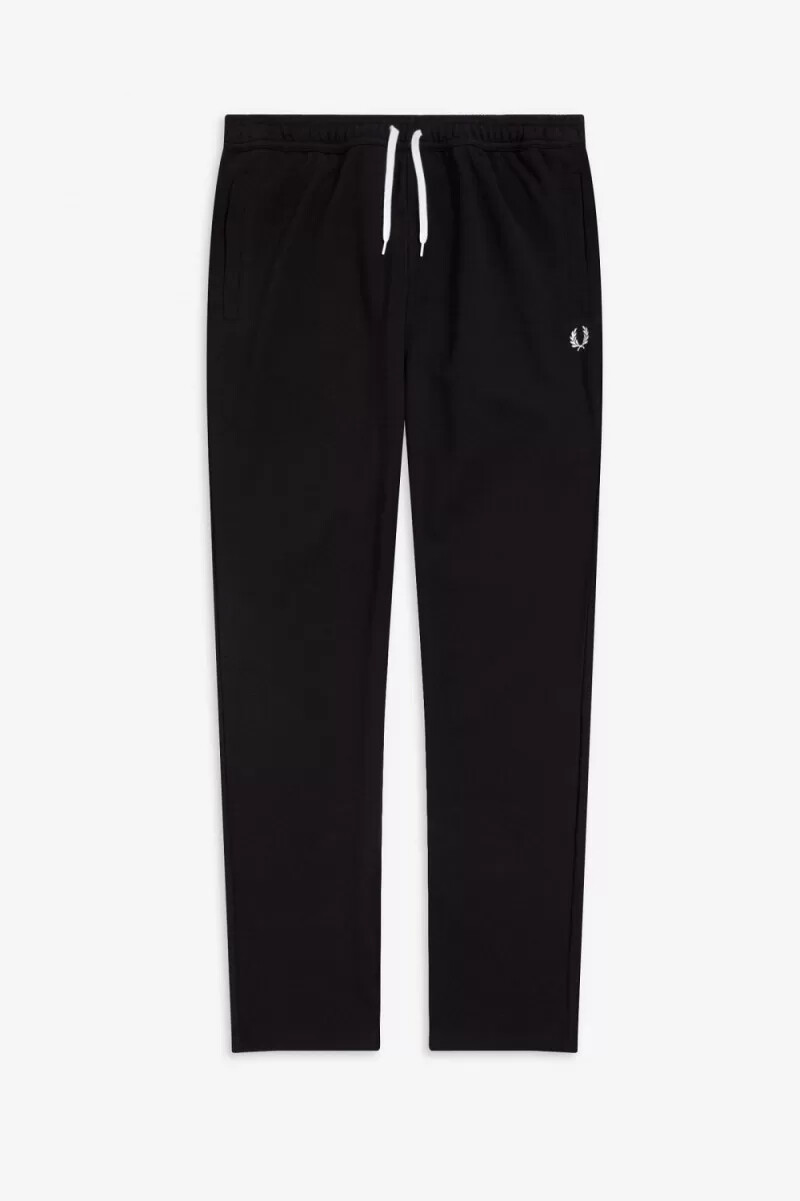 fred perry reverse tricot track mens pants black