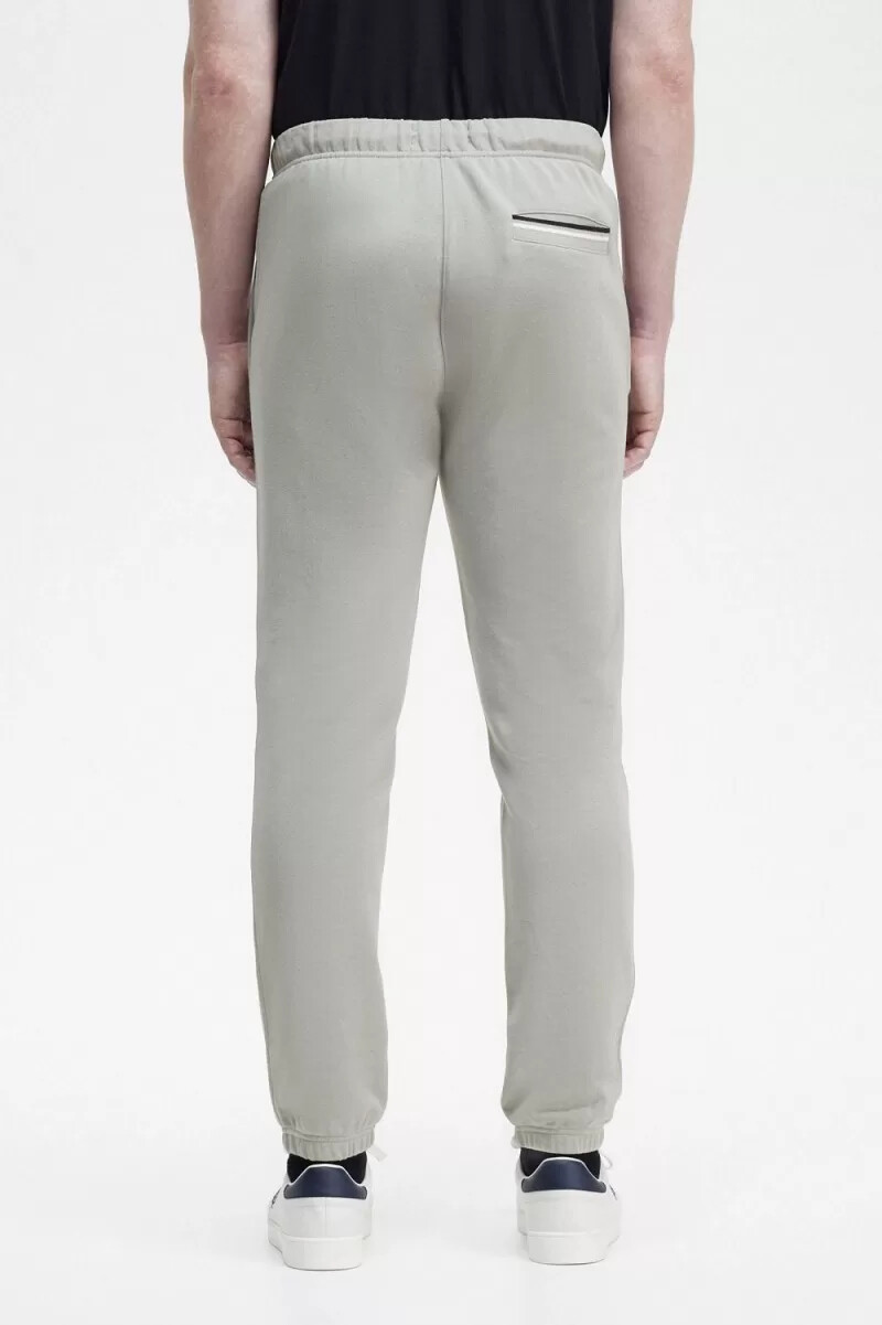 fred perry loopback sweat mens pants grey