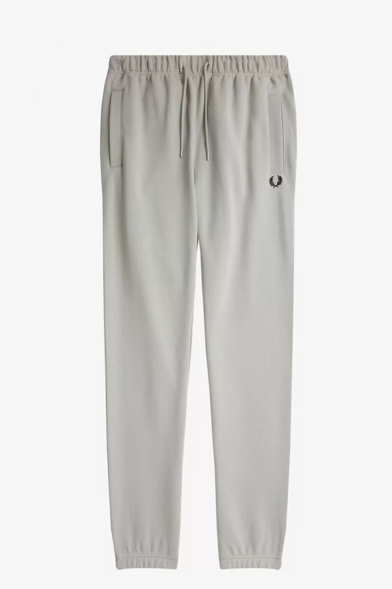 fred perry loopback sweat mens pants grey