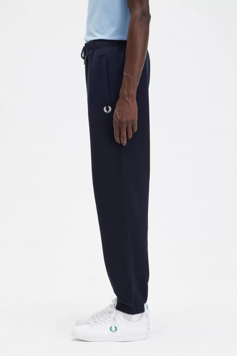 fred perry loopback sweat mens pants navy