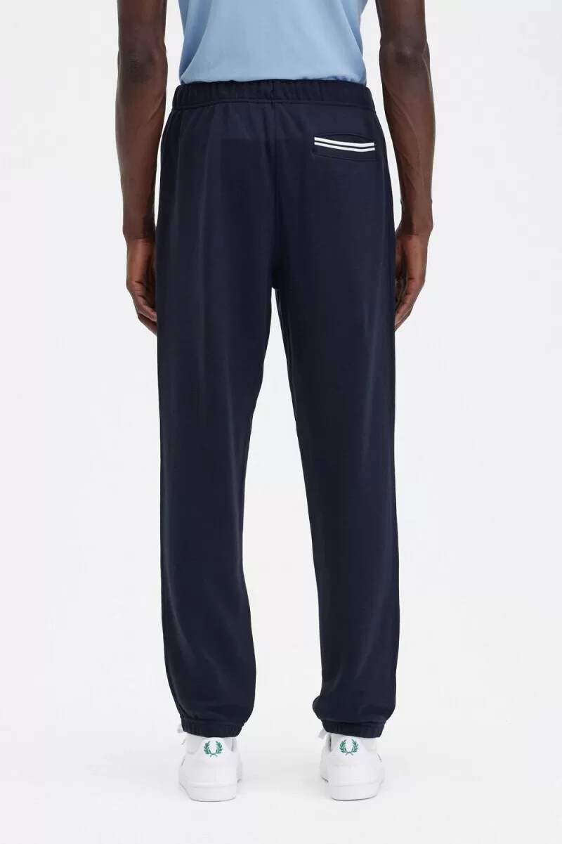 fred perry loopback sweat mens pants navy