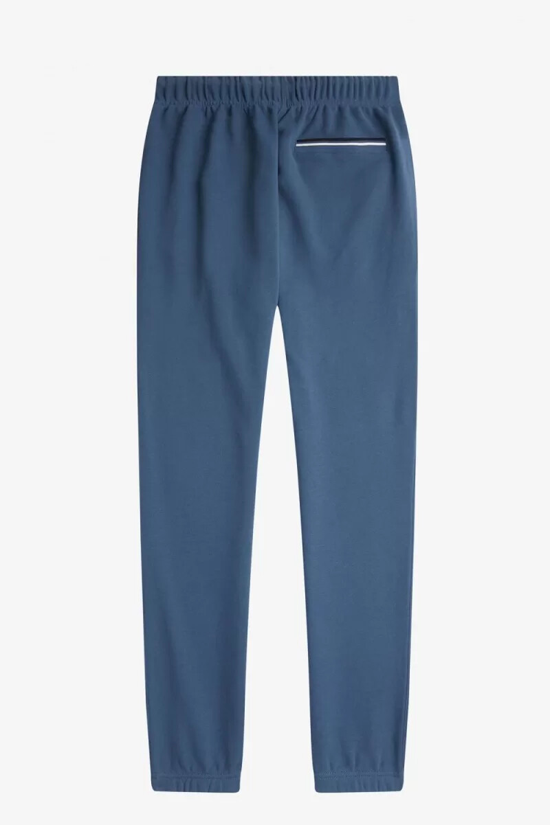 fred perry loopback sweat mens pants midnight blue