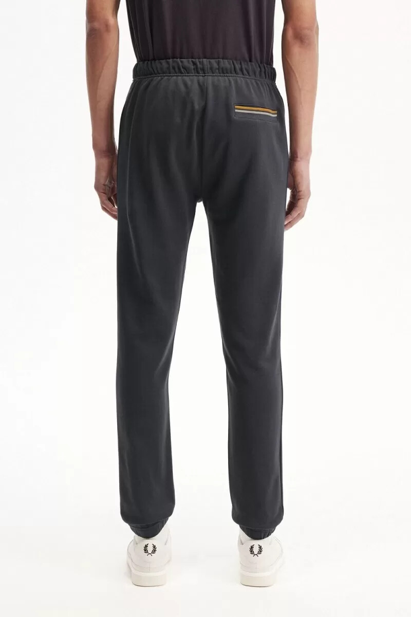 fred perry loopback sweat mens pants anchor grey dark coffee