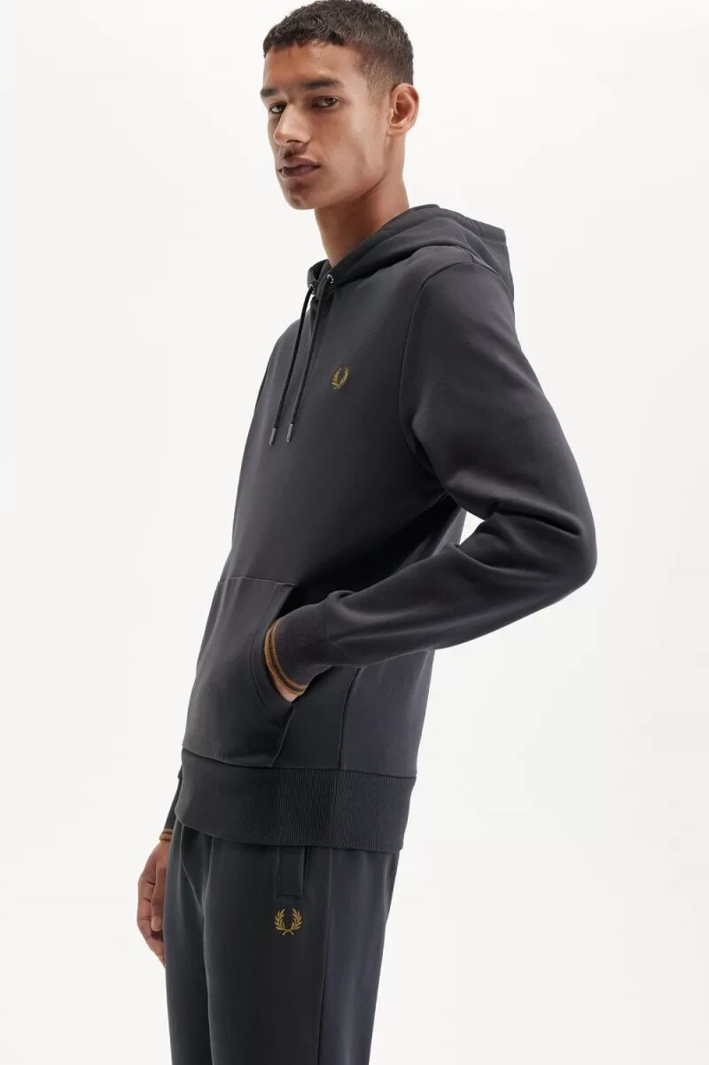 fred perry loopback sweat mens pants anchor grey dark coffee