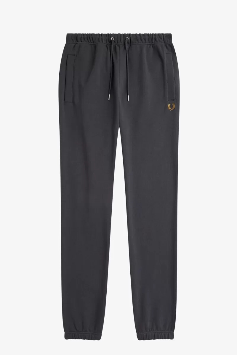 fred perry loopback sweat mens pants anchor grey dark coffee