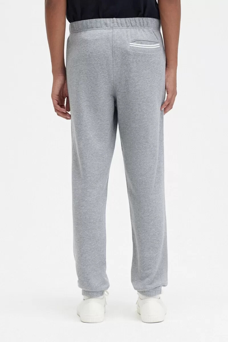 fred perry loopback sweat mens pants grey