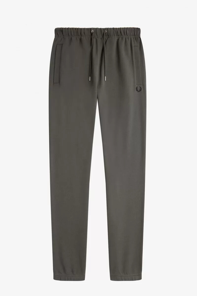 fred perry loopback sweat mens pants field green