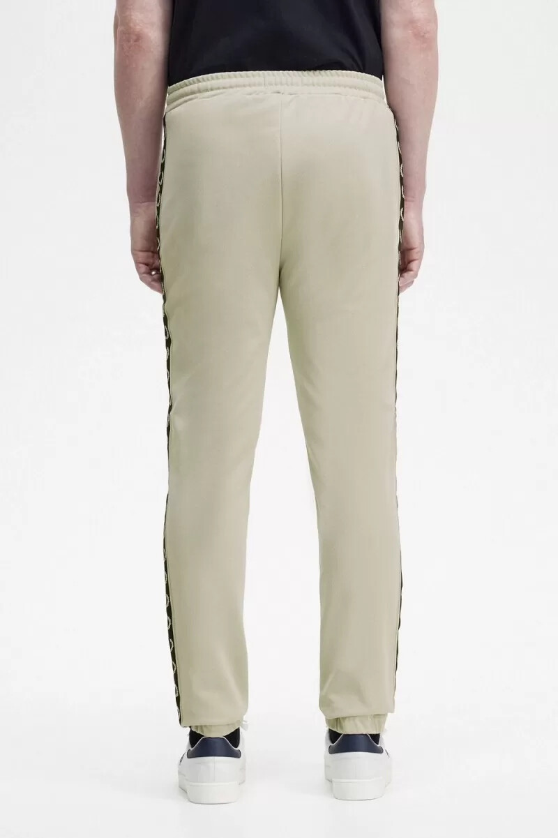 fred perry taped track mens pants light mint black