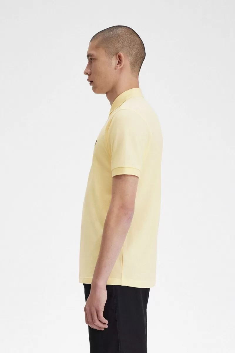 fred perry m6000 mens shirt aqua cream french navy