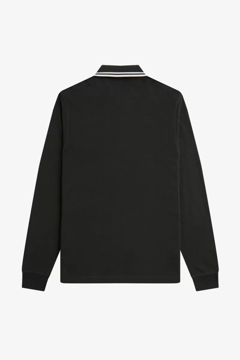 fred perry m3636 mens shirt night green snow white
