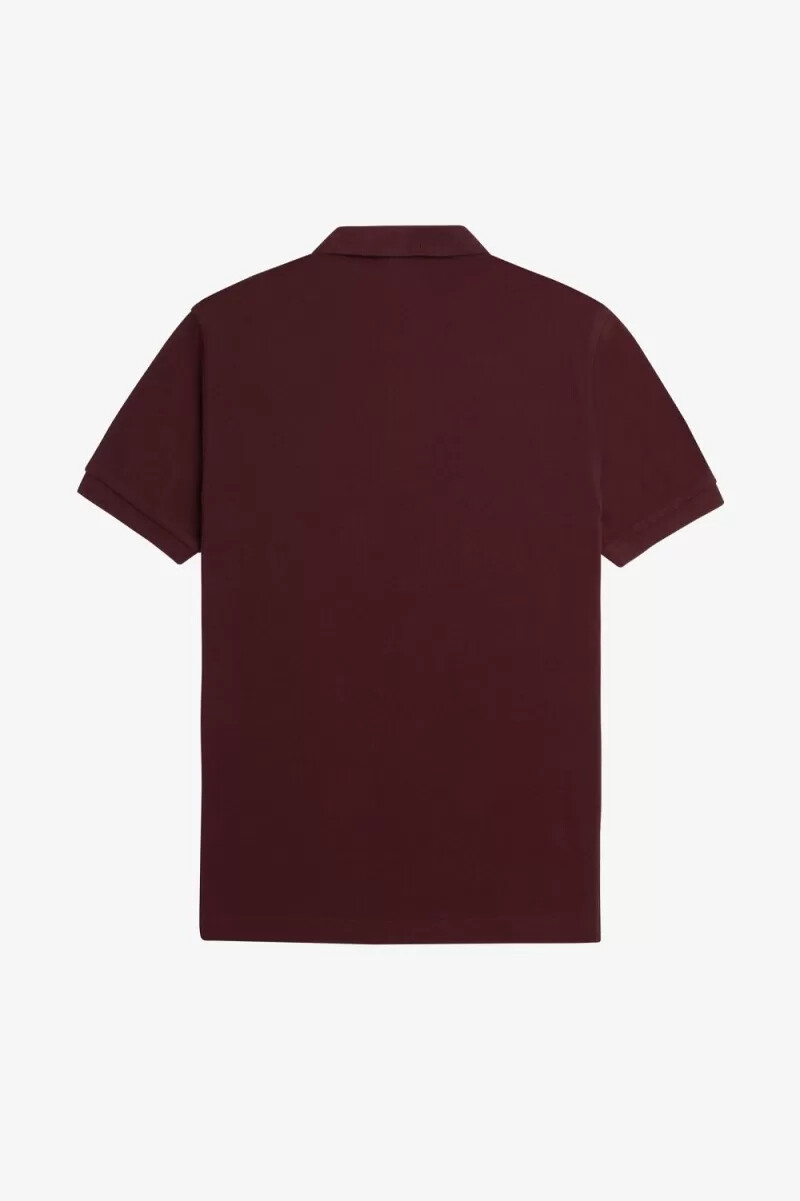 fred perry m6000 mens shirt oxblood beige