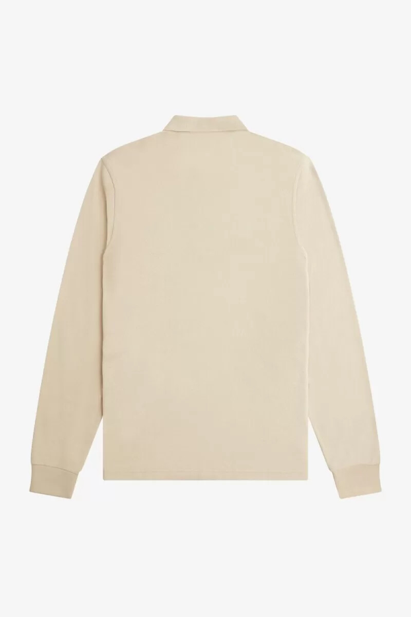fred perry m6006 mens shirt oatmeal black
