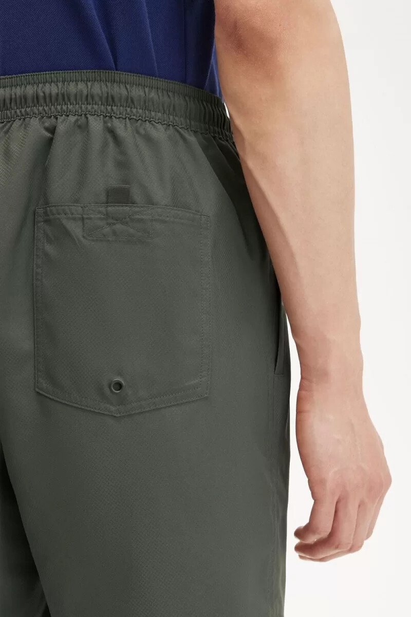 fred perry classic swim mens shorts field green