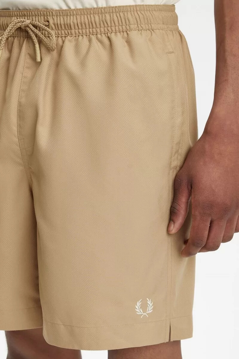 fred perry classic swim mens shorts green