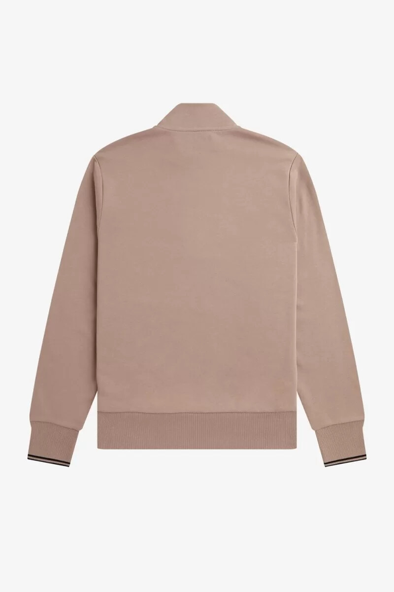 fred perry half zip mens sweatshirts dark pink black
