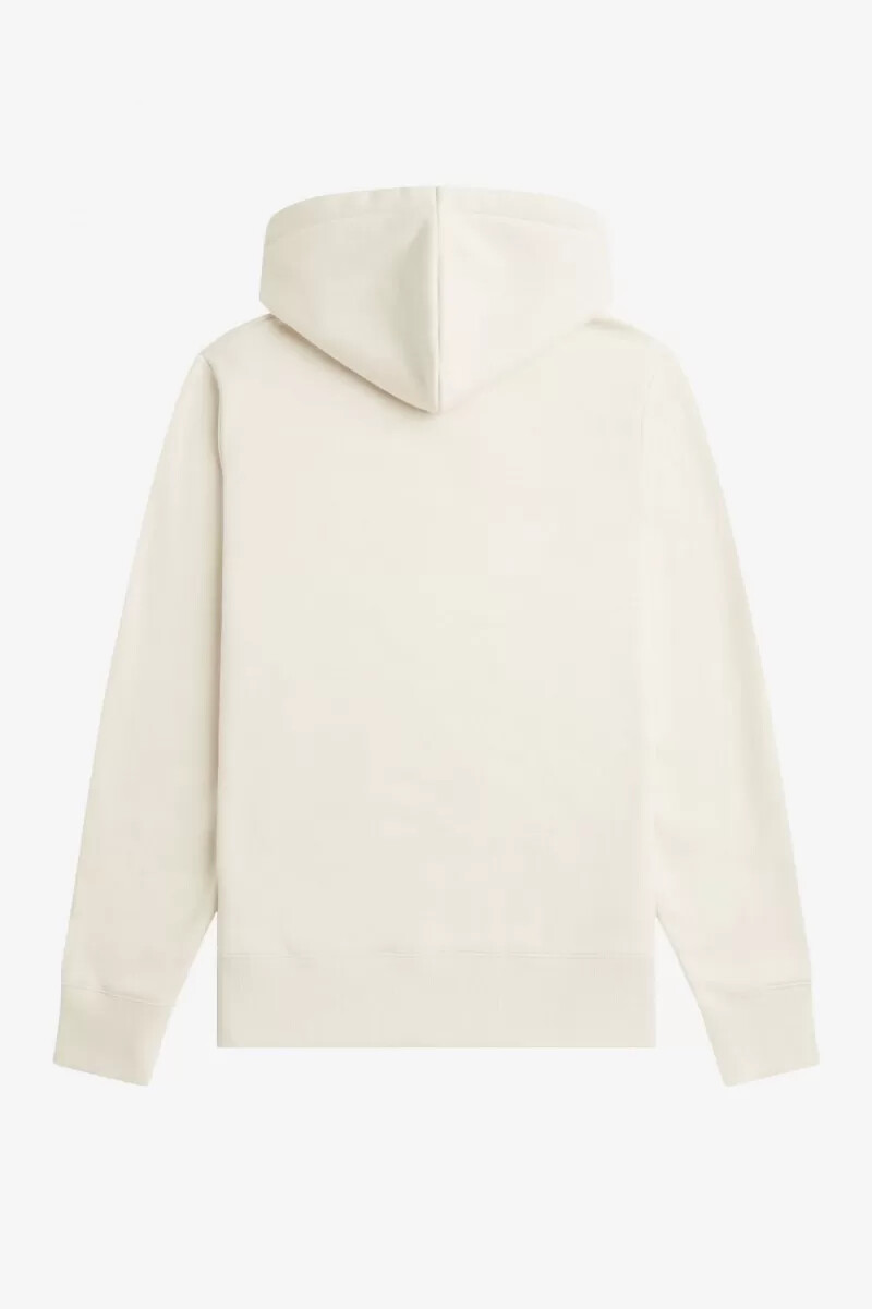 fred perry embroidered hooded mens sweatshirts beige
