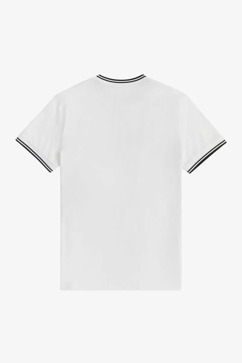 fred perry twin tipped mens t-shirt white