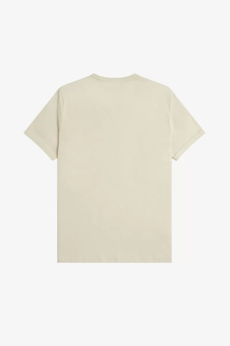fred perry ringer mens t-shirt light mint