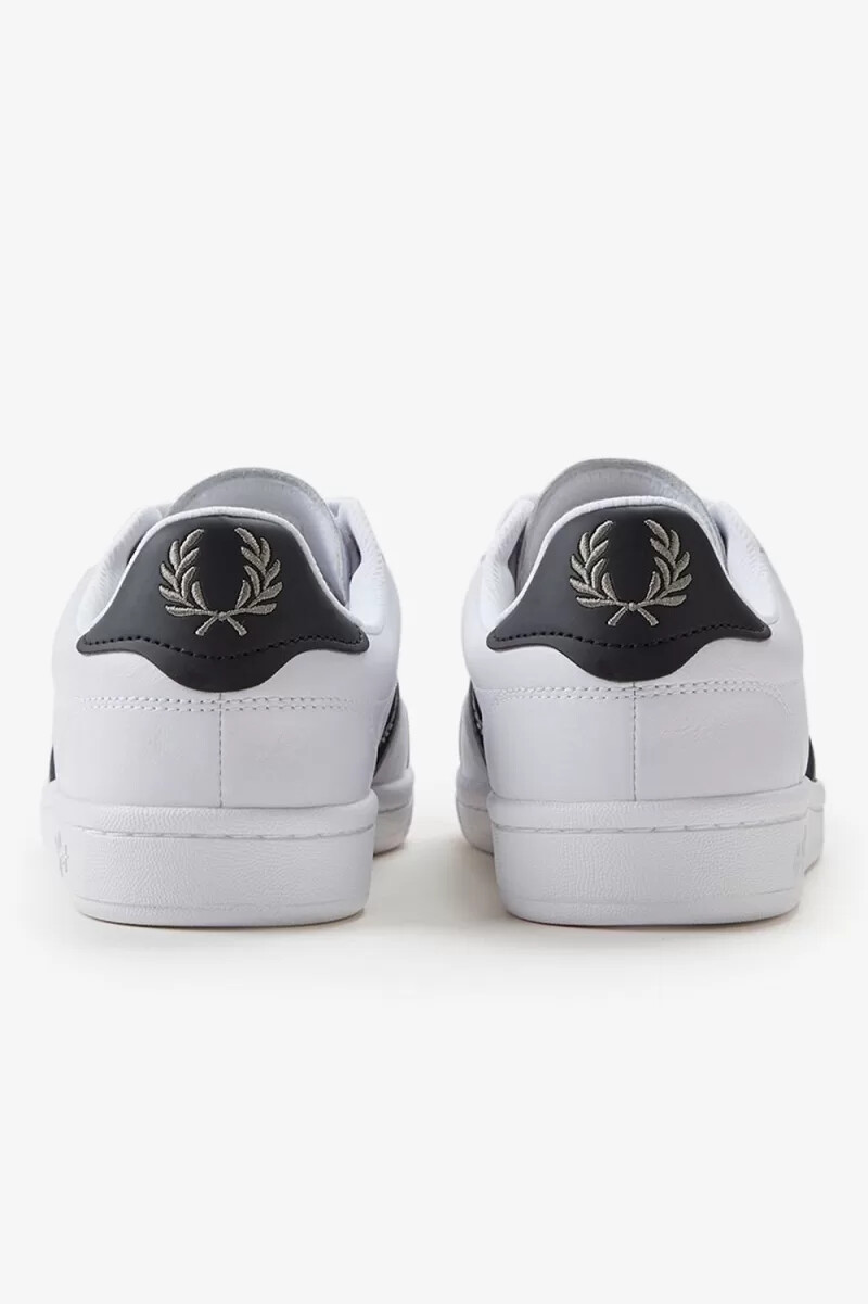 fred perry b721 mens tennis shoes white warm grey