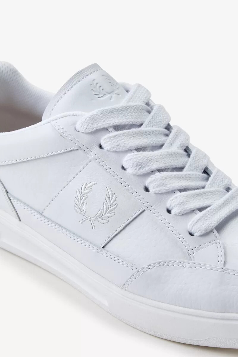 fred perry b440 mens tennis shoes white ivory