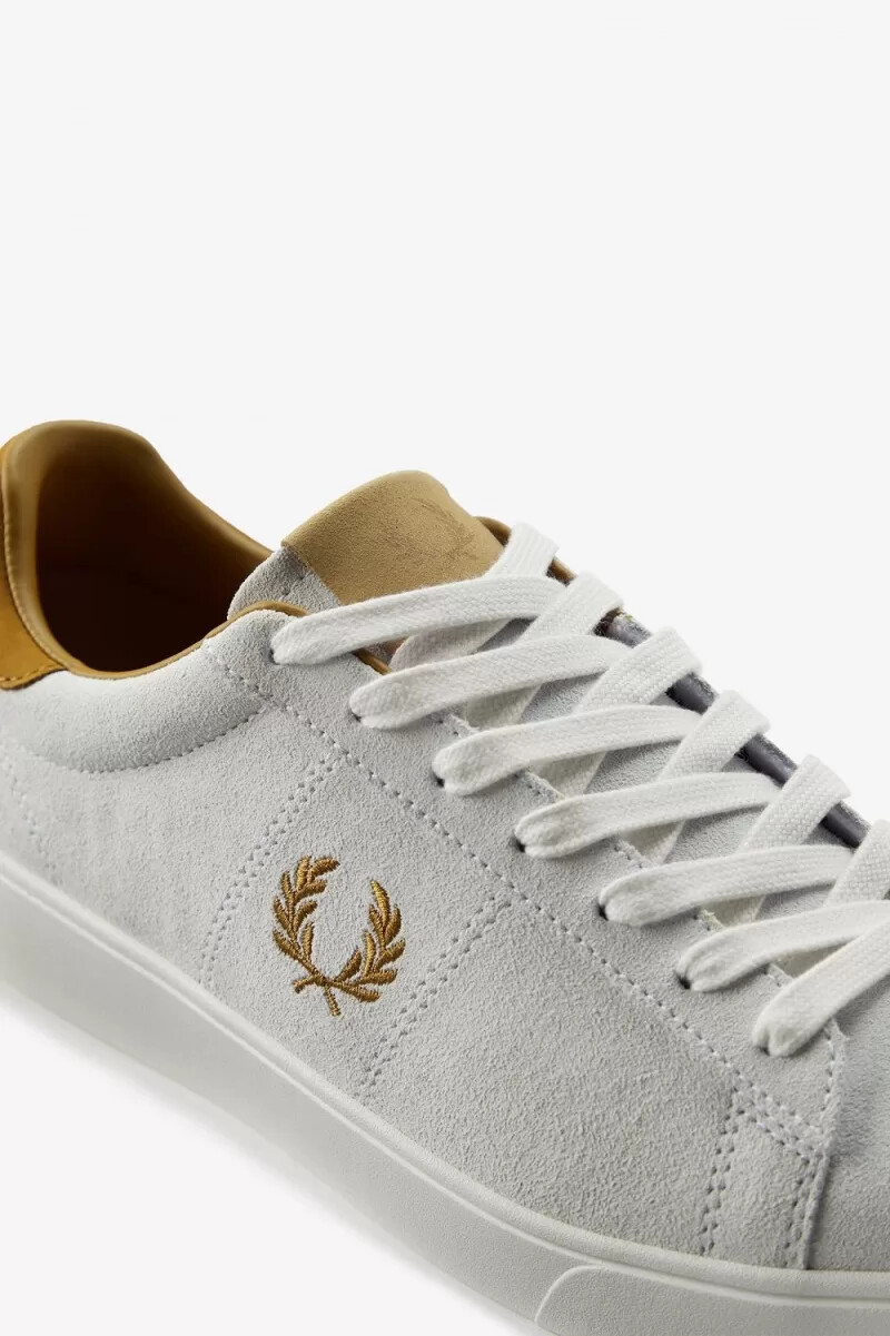 fred perry spencer mens tennis shoes white