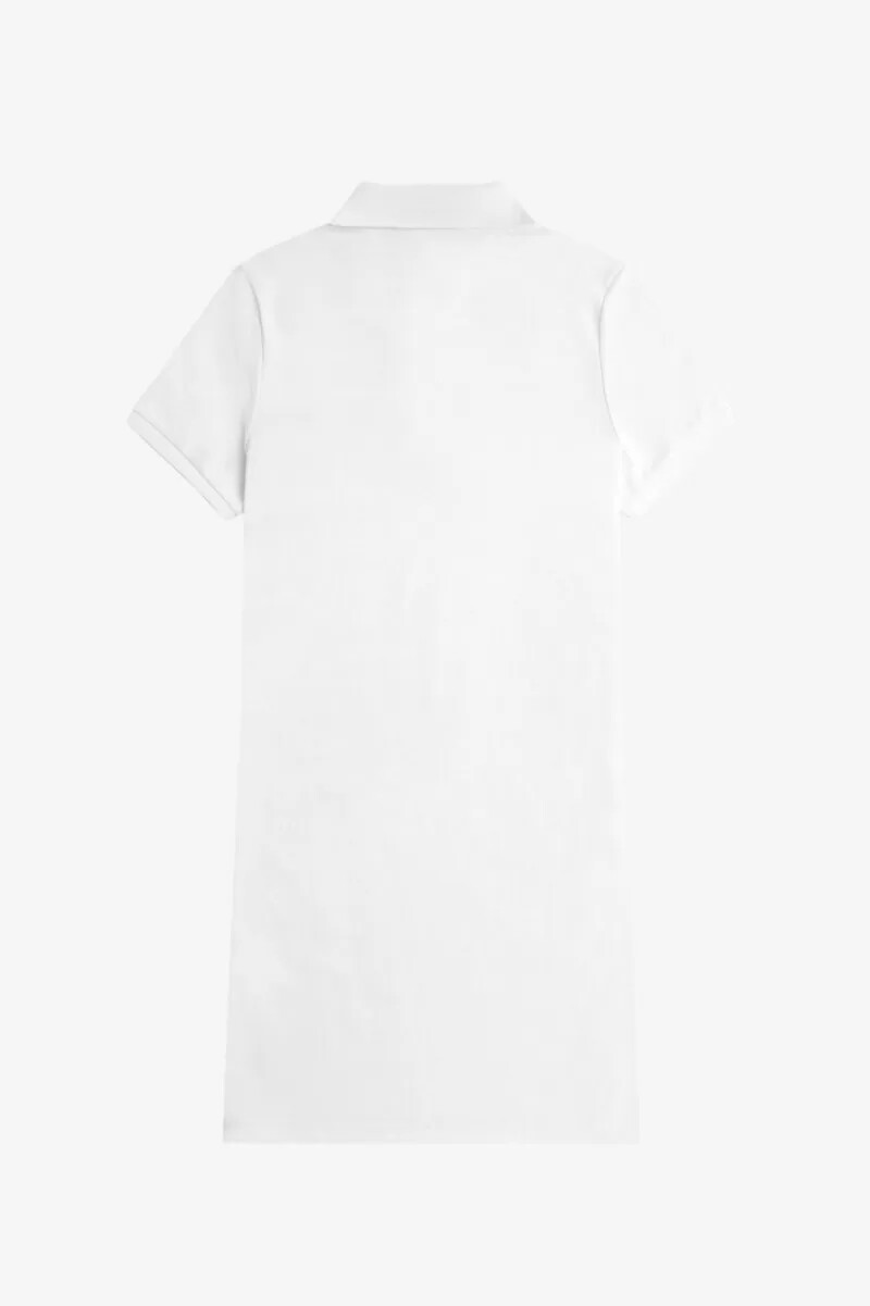 fred perry shirt womens dress snow white