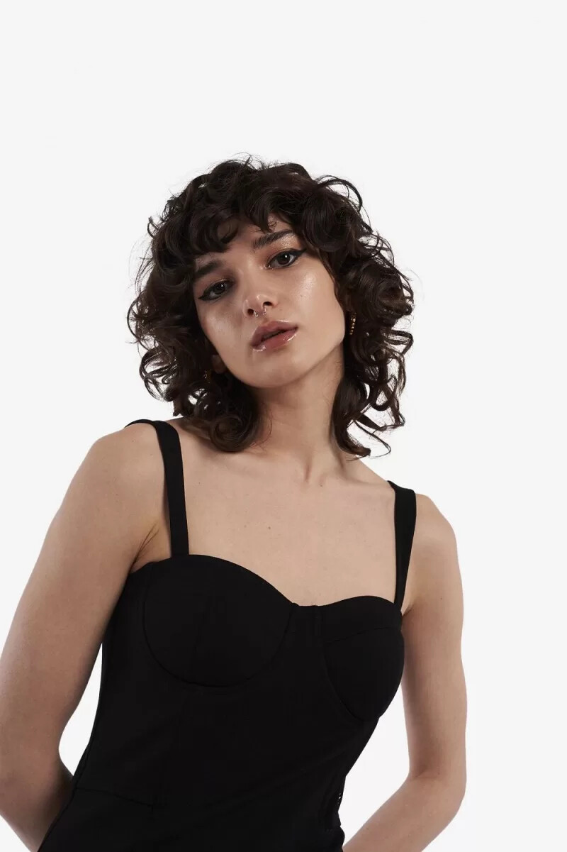 fred perry bodycon womens dress black