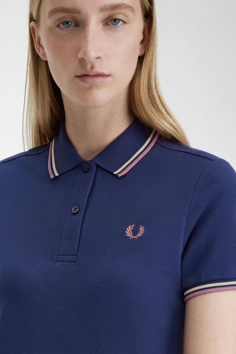 fred perry twin tipped shirt womens dress french navy