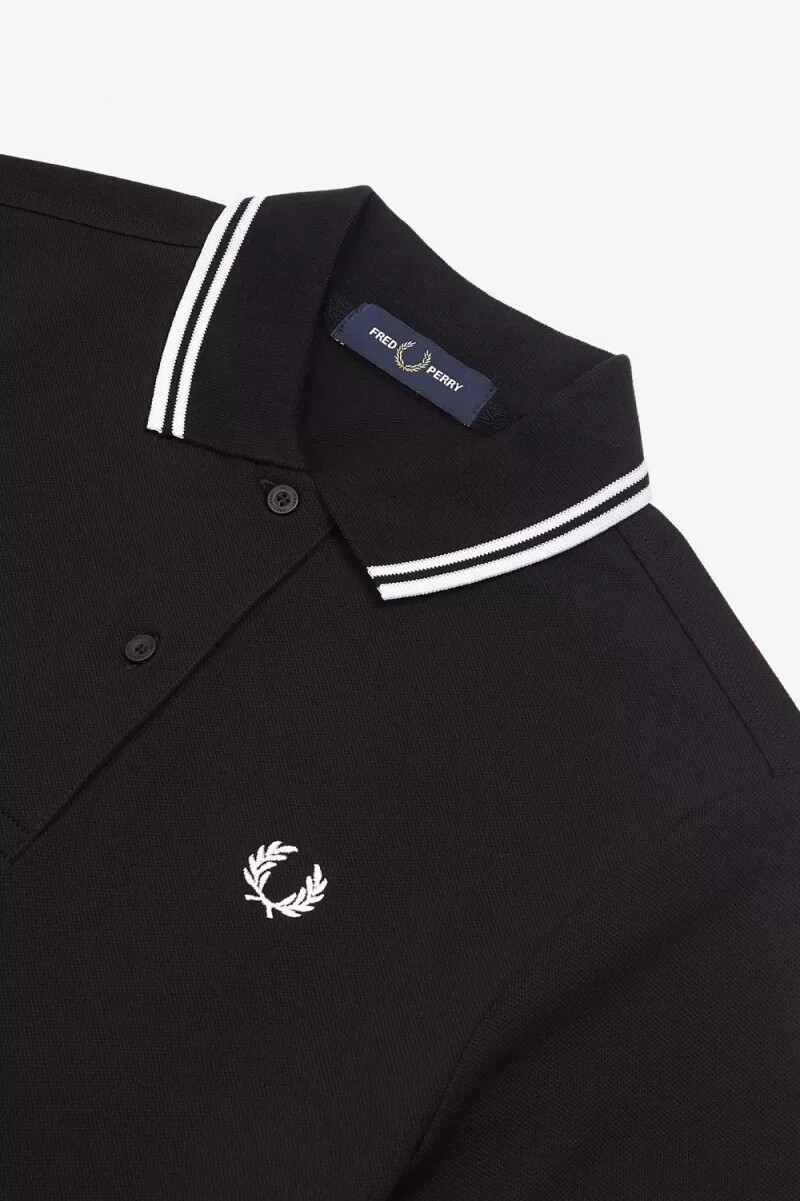 fred perry twin tipped womens dress black