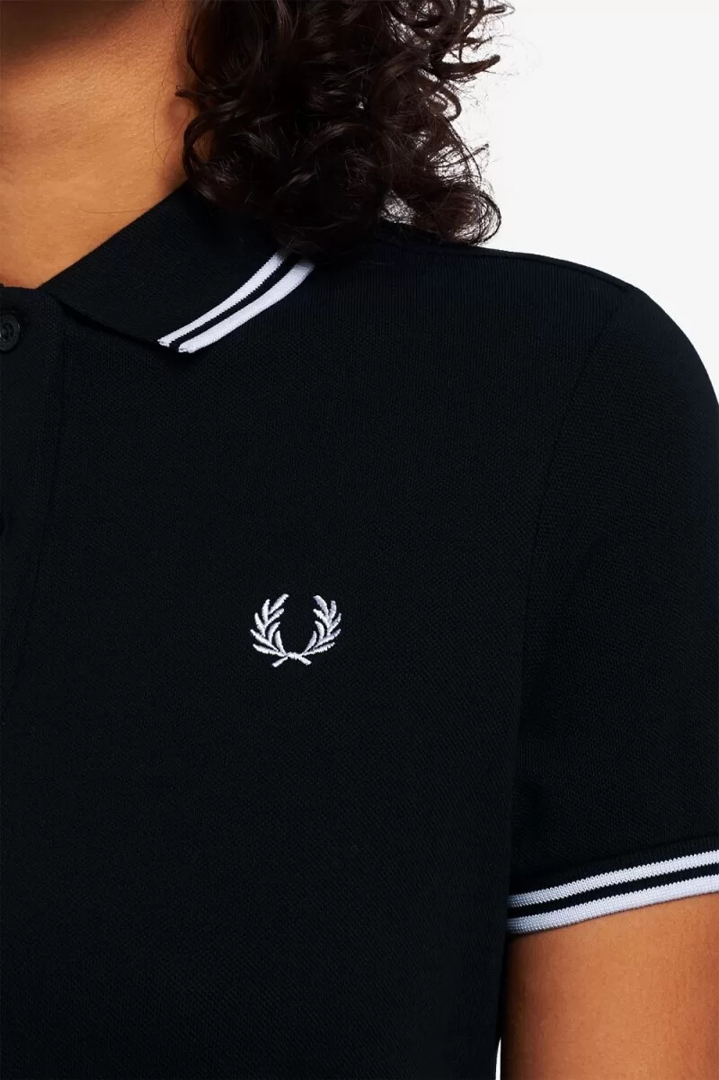 fred perry twin tipped womens dress black