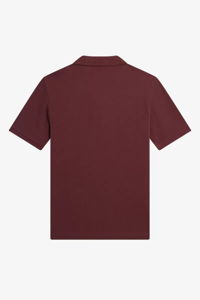 fred perry g6000 womens shirt oxblood dusty rose pink
