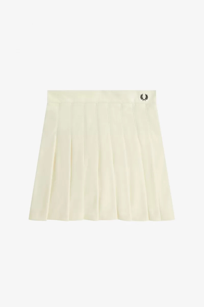 fred perry pleated tennis womens skirts beige
