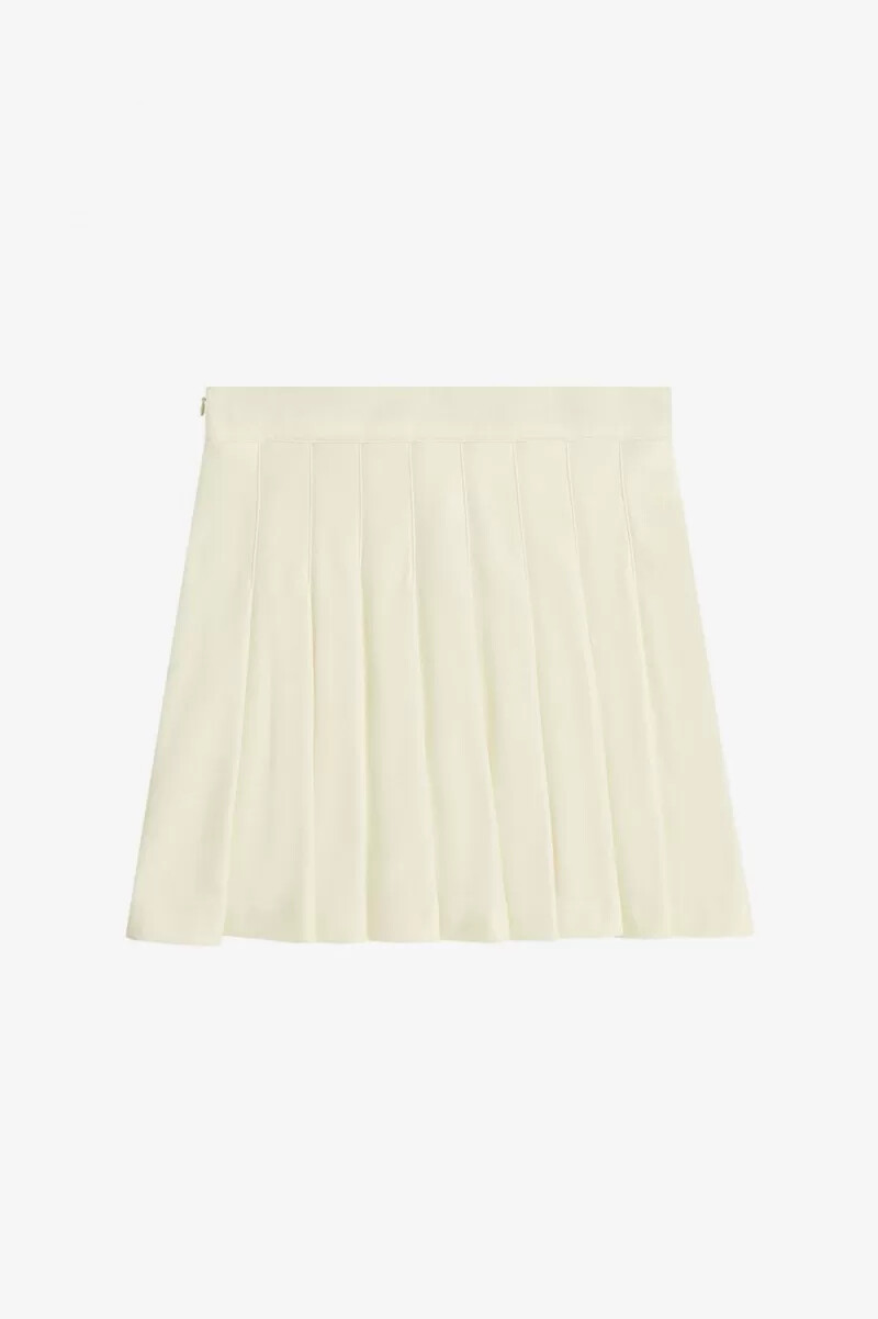 fred perry pleated tennis womens skirts beige