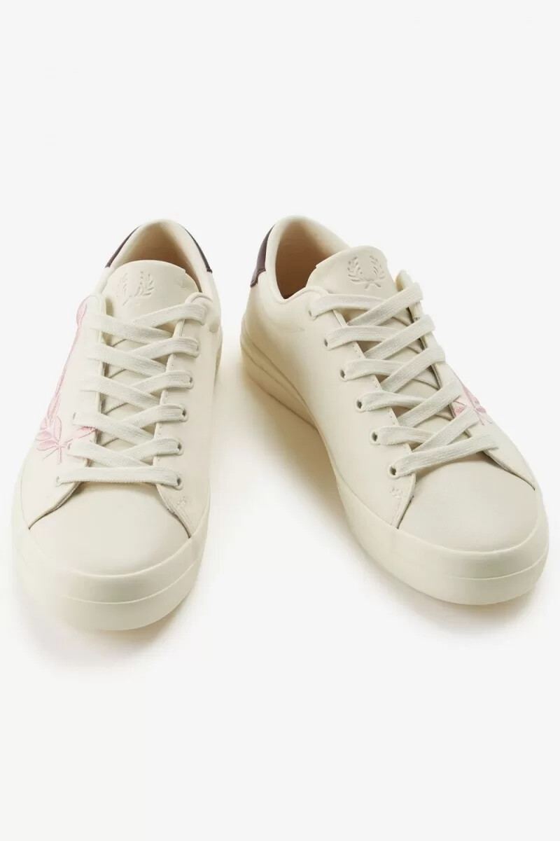 fred perry lottie womens tennis shoes beige