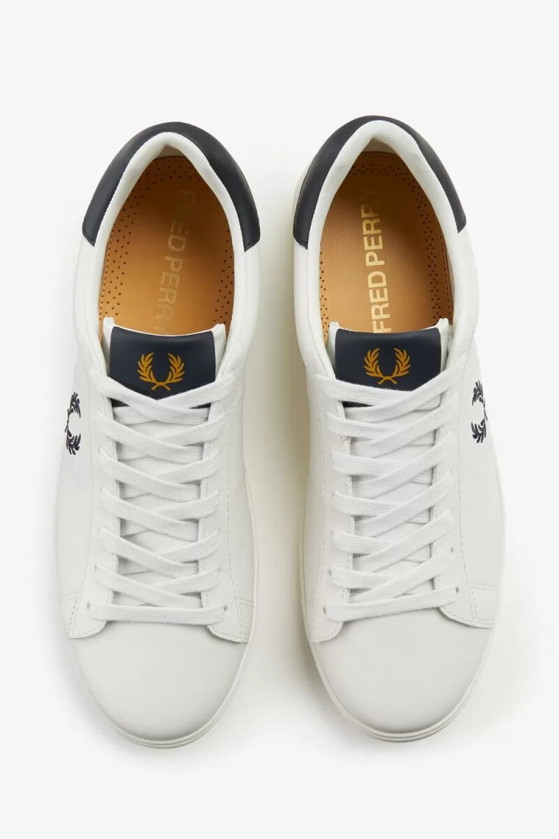 fred perry spencer womens tennis shoes ivory