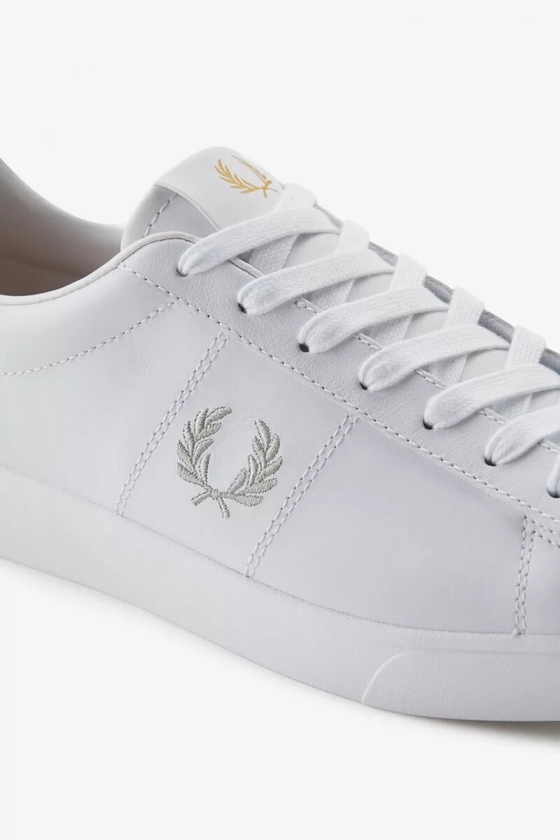 fred perry spencer womens tennis shoes white