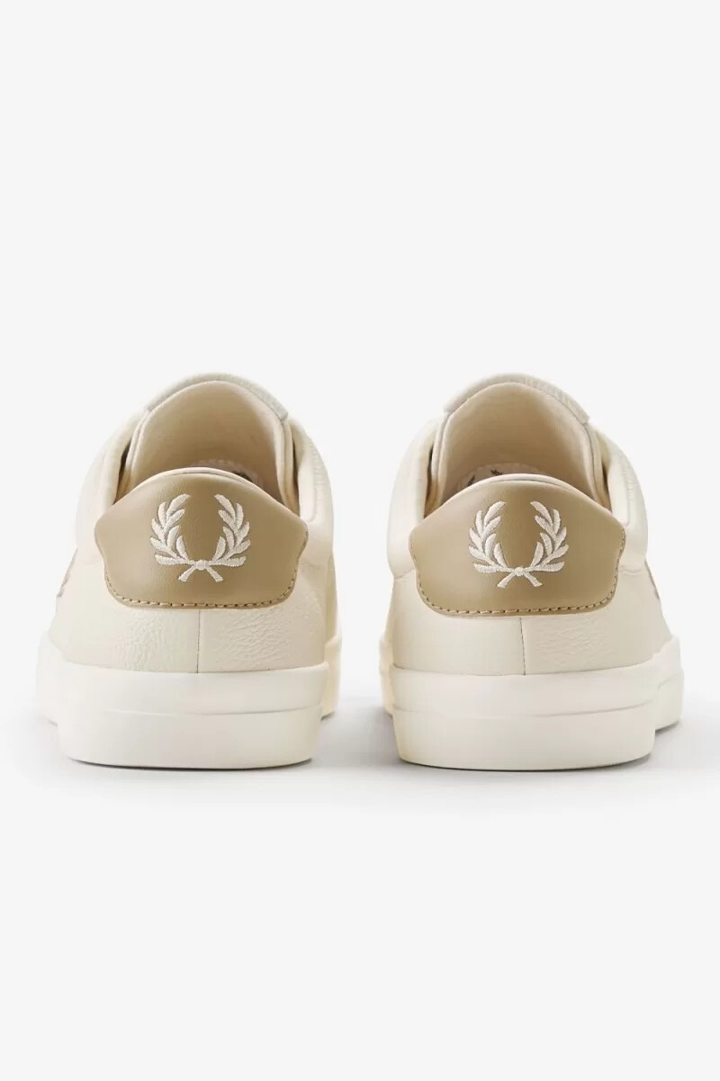 fred perry lottie womens tennis shoes beige green